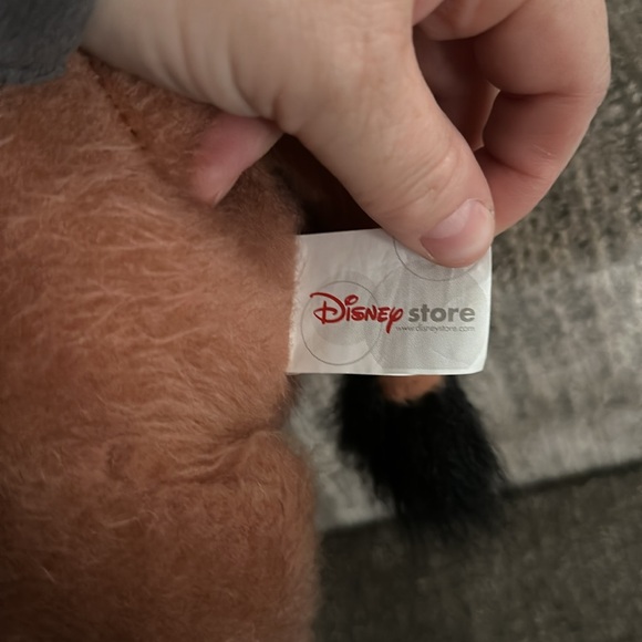 Disney Store Walt Pumba The Lion King Plush Stuffed Large Warthog eating Bugs - Picture 6 of 13